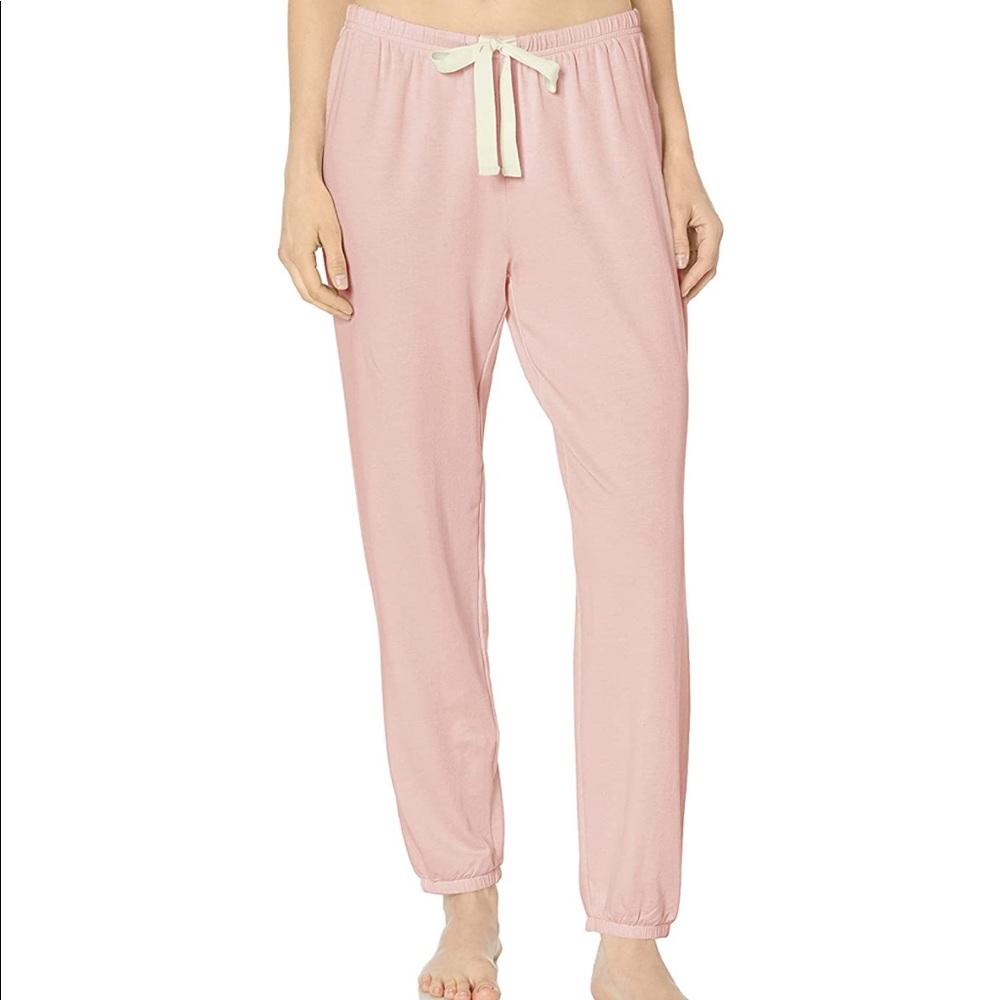 NWT: Women's Lounge Terry Jogger Pajama Pants in Blush Pin…